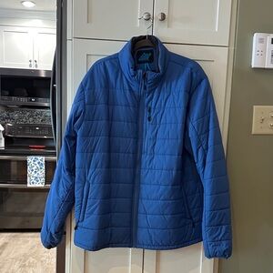 Eastern Mountain Sports Blue Puffer Jacket